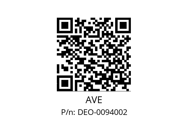   AVE DEO-0094002