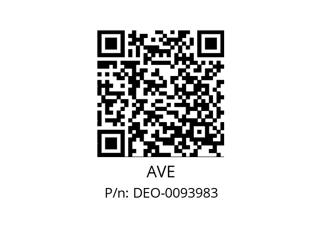   AVE DEO-0093983