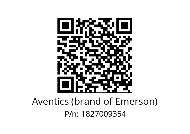   Aventics (brand of Emerson) 1827009354