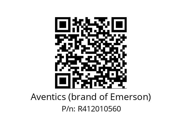   Aventics (brand of Emerson) R412010560