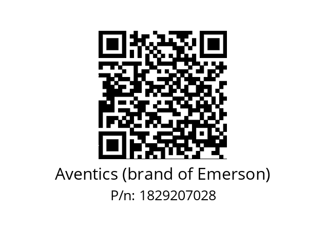   Aventics (brand of Emerson) 1829207028