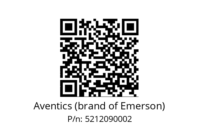   Aventics (brand of Emerson) 5212090002