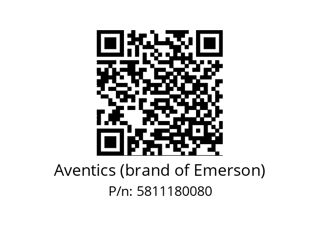   Aventics (brand of Emerson) 5811180080