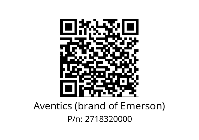  277-032 Aventics (brand of Emerson) 2718320000