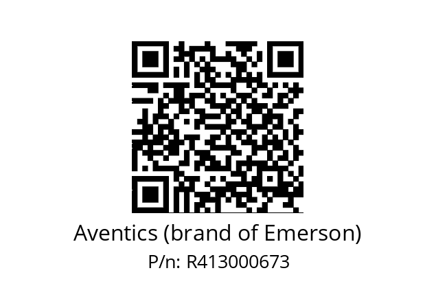   Aventics (brand of Emerson) R413000673