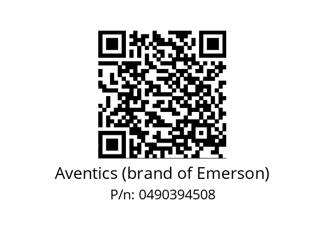   Aventics (brand of Emerson) 0490394508