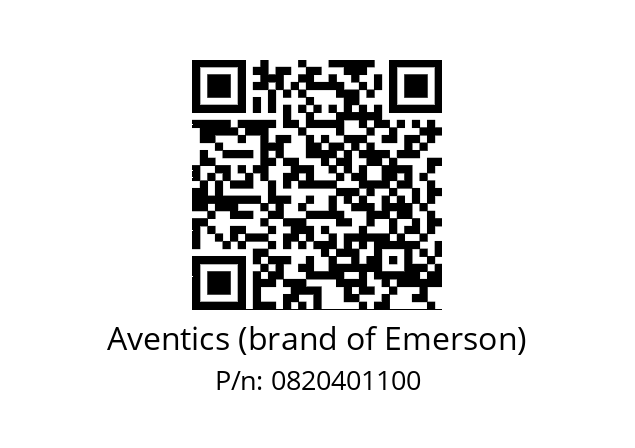   Aventics (brand of Emerson) 0820401100