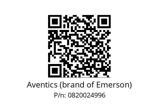   Aventics (brand of Emerson) 0820024996