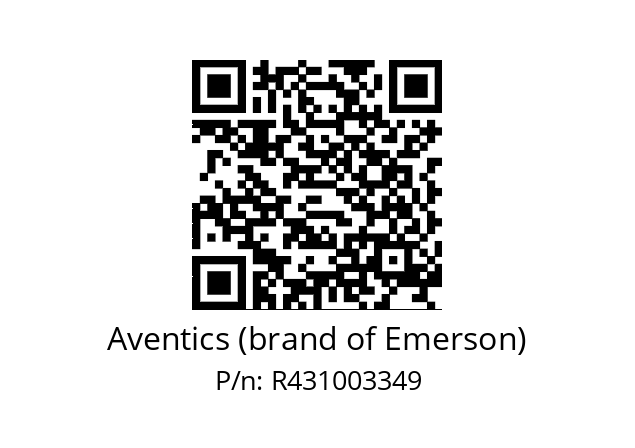   Aventics (brand of Emerson) R431003349