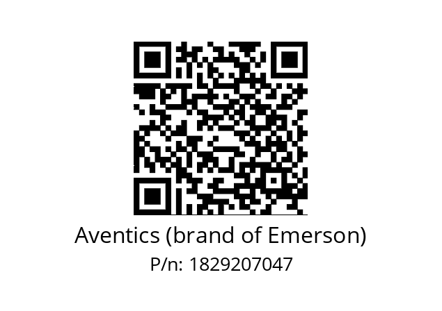   Aventics (brand of Emerson) 1829207047