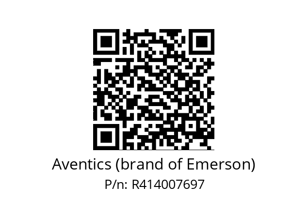   Aventics (brand of Emerson) R414007697