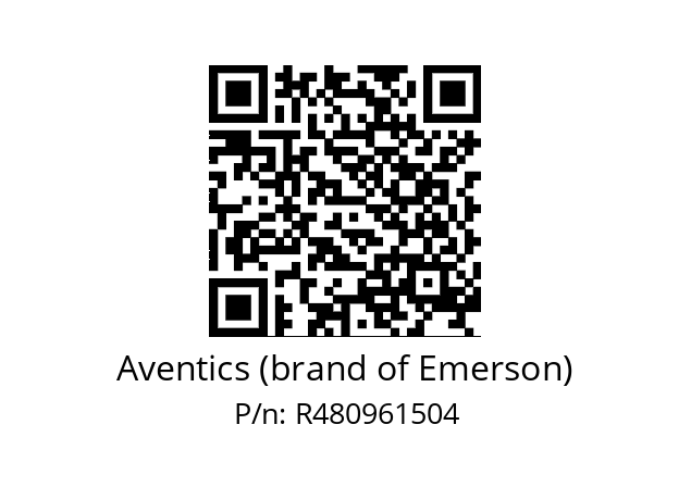   Aventics (brand of Emerson) R480961504