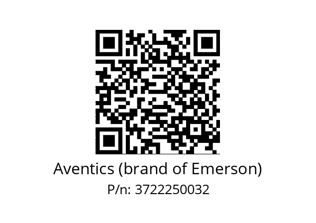   Aventics (brand of Emerson) 3722250032