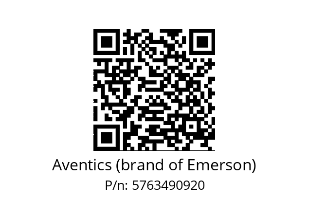   Aventics (brand of Emerson) 5763490920