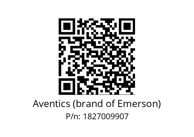   Aventics (brand of Emerson) 1827009907