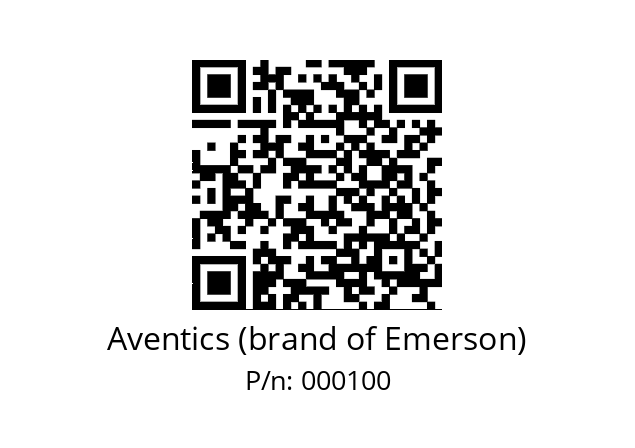   Aventics (brand of Emerson) 000100