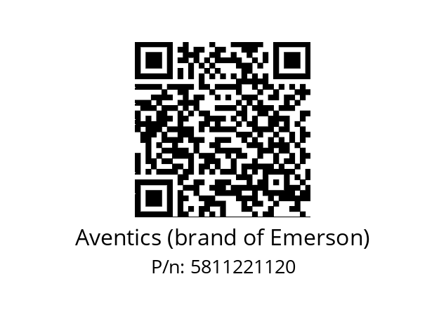   Aventics (brand of Emerson) 5811221120