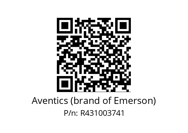   Aventics (brand of Emerson) R431003741