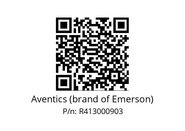   Aventics (brand of Emerson) R413000903