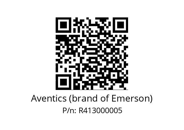   Aventics (brand of Emerson) R413000005