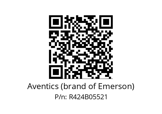   Aventics (brand of Emerson) R424B05521