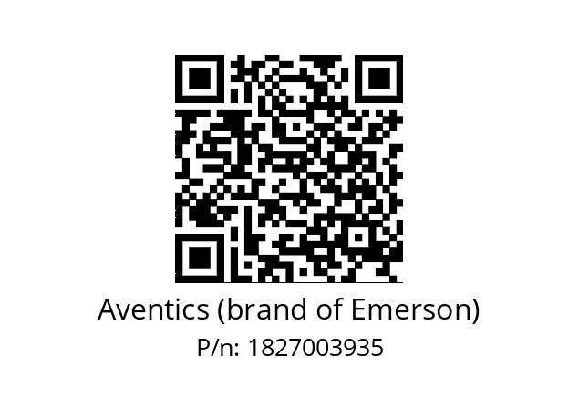   Aventics (brand of Emerson) 1827003935