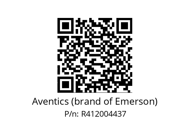   Aventics (brand of Emerson) R412004437