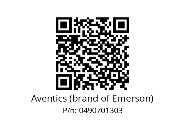   Aventics (brand of Emerson) 0490701303