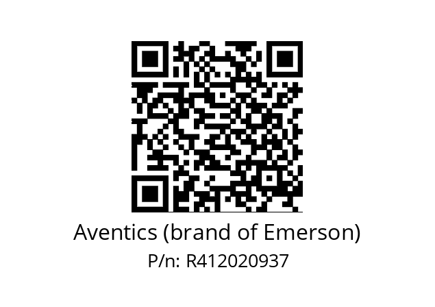   Aventics (brand of Emerson) R412020937