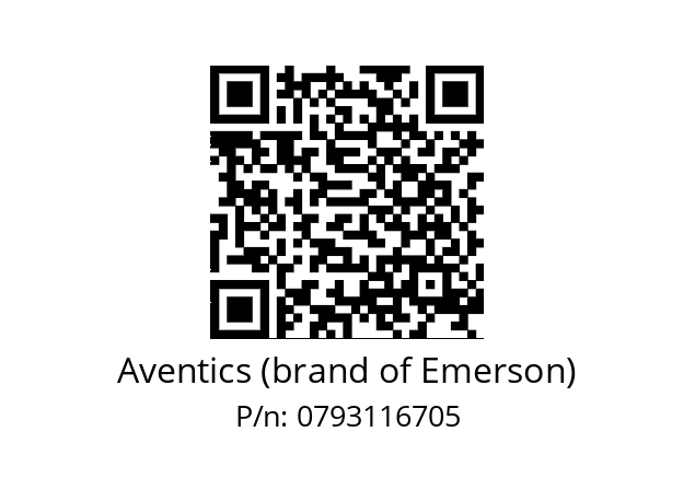   Aventics (brand of Emerson) 0793116705