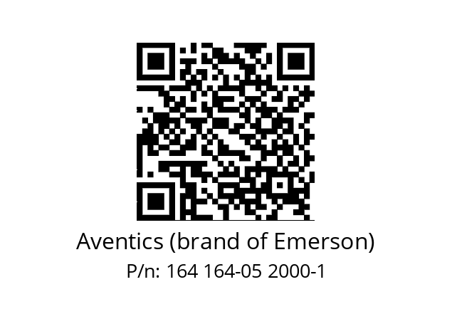   Aventics (brand of Emerson) 164 164-05 2000-1