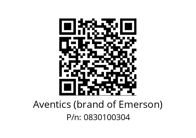   Aventics (brand of Emerson) 0830100304