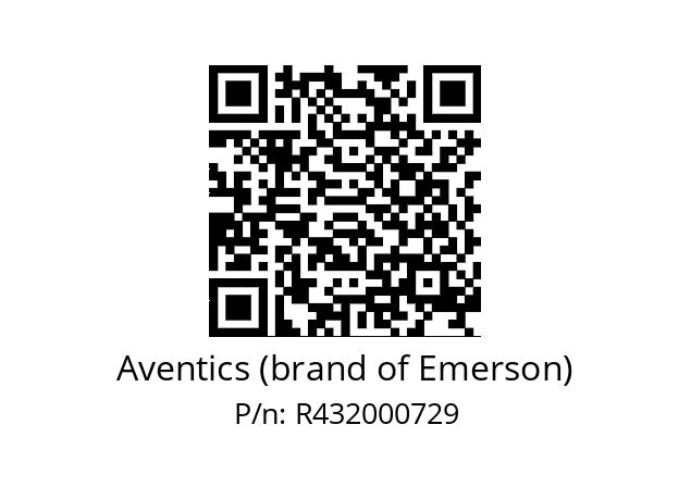   Aventics (brand of Emerson) R432000729