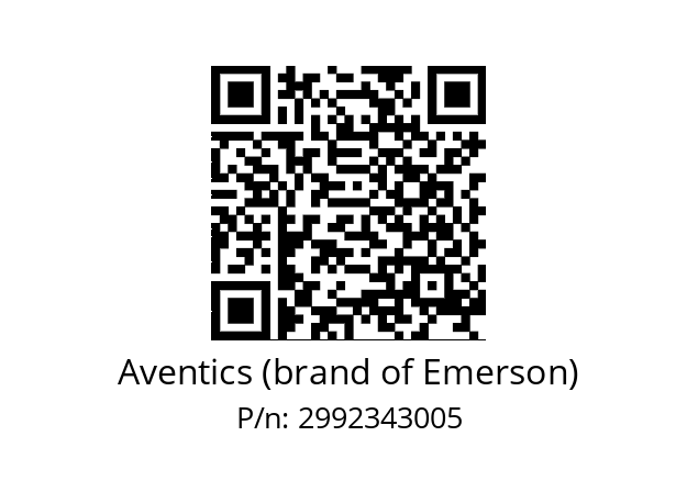   Aventics (brand of Emerson) 2992343005