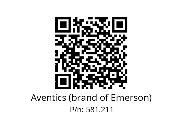   Aventics (brand of Emerson) 581.211