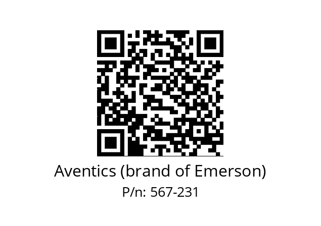   Aventics (brand of Emerson) 567-231