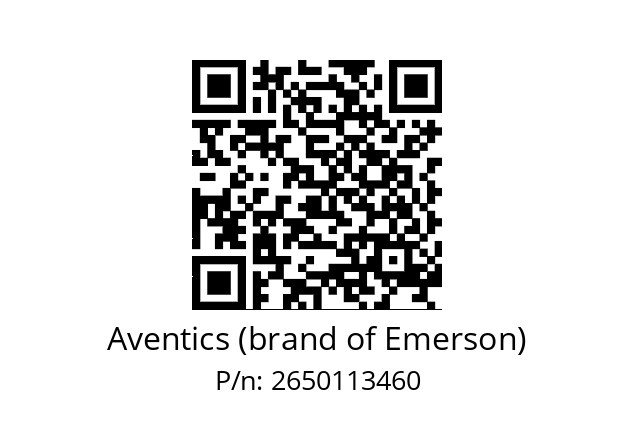   Aventics (brand of Emerson) 2650113460