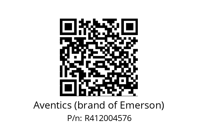   Aventics (brand of Emerson) R412004576