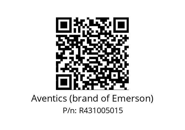   Aventics (brand of Emerson) R431005015