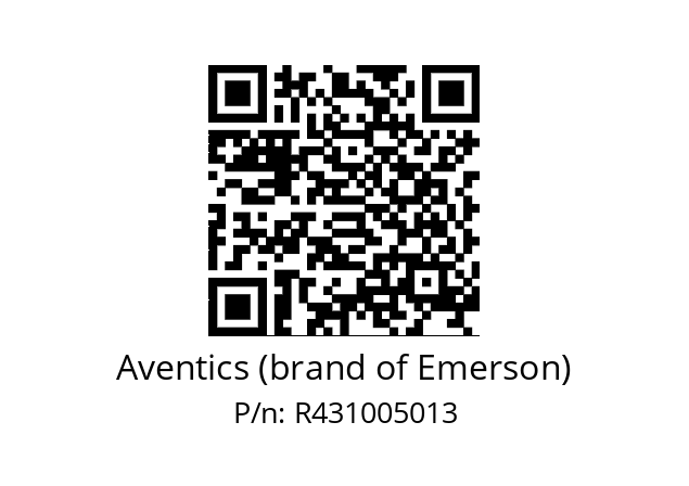   Aventics (brand of Emerson) R431005013