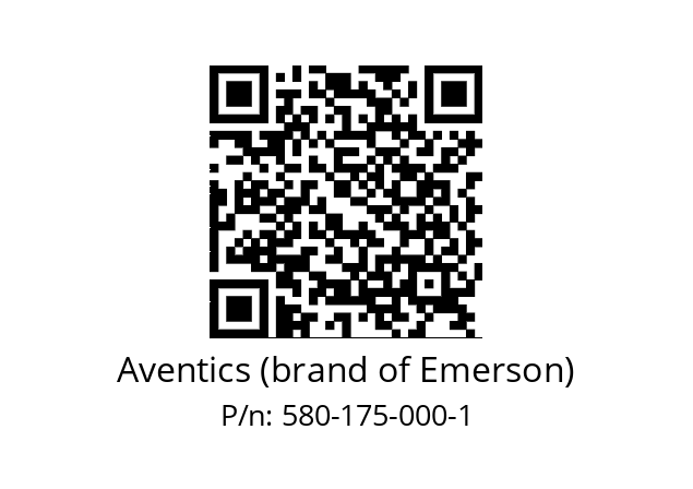   Aventics (brand of Emerson) 580-175-000-1