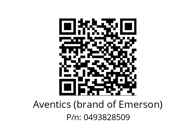   Aventics (brand of Emerson) 0493828509