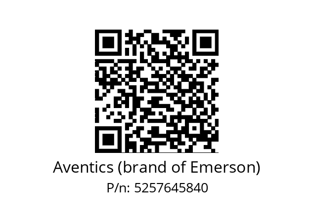   Aventics (brand of Emerson) 5257645840