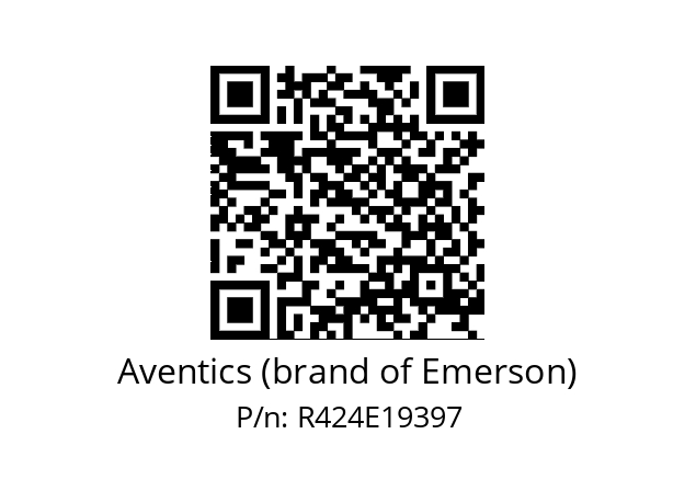   Aventics (brand of Emerson) R424E19397