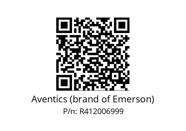   Aventics (brand of Emerson) R412006999