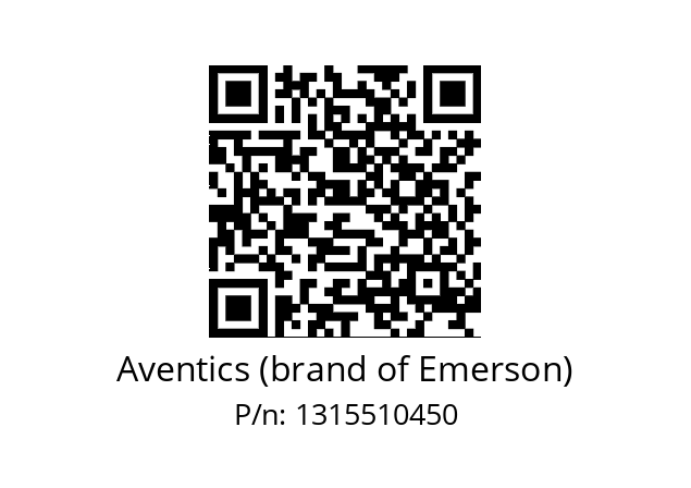   Aventics (brand of Emerson) 1315510450