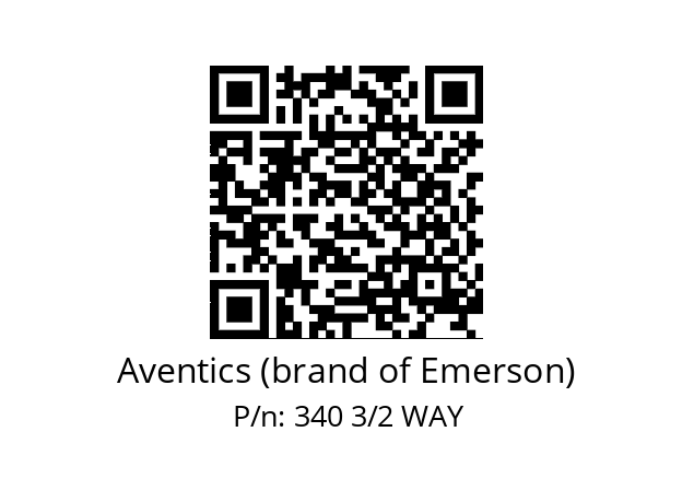   Aventics (brand of Emerson) 340 3/2 WAY