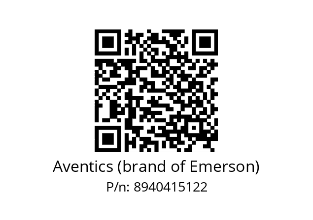   Aventics (brand of Emerson) 8940415122