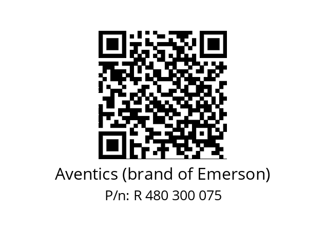   Aventics (brand of Emerson) R 480 300 075