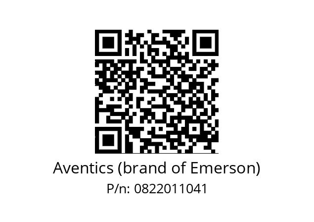   Aventics (brand of Emerson) 0822011041